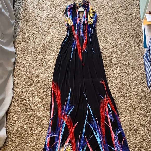 Printed Maxi Dress - Picture 1 of 6
